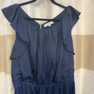 LOFT plus Navy blue Romper